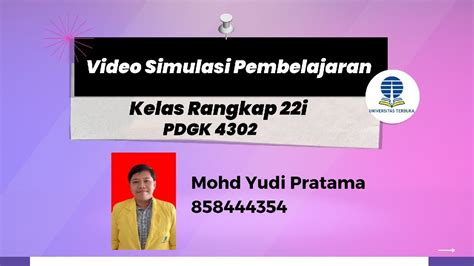 Video Simulasi Pembelajaran Kelas Rangkap Model 221 Kelas 2 Dan 3 SD