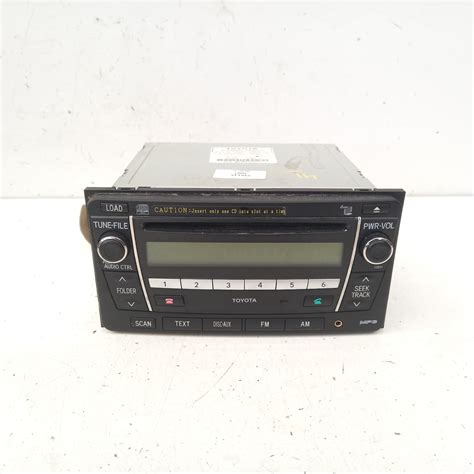 403213 Used Stereo Head Unit For 2007 Prado 6 Disc Cd Stacker P N