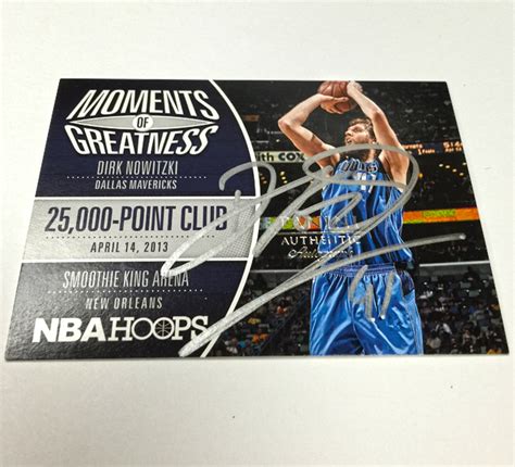 Moments Of Greatness Panini America Pays Tribute To Dirk Nowitzki In