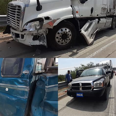 Tráiler causa accidente en la México Querétaro