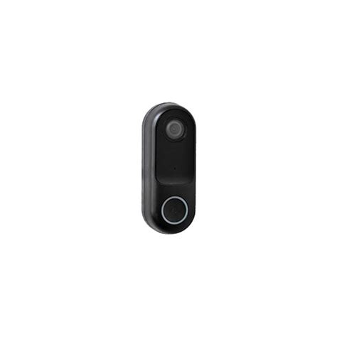 Robus DOORBELL CONNECT, WIFI, with 1080p camera, 2-way audio, IP44, Black RCD1080-04 UK