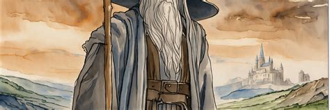 Lexica Gandalf With From Lotr With Grey Robes And Hat In Vagabond