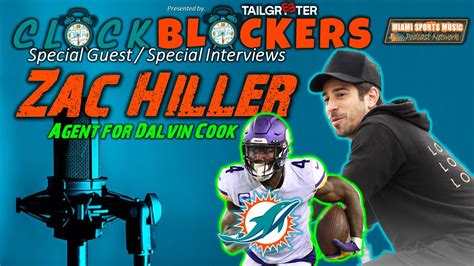 Sports Agent Zac Hiller Interview Dalvin Cook Agent W Stephen D