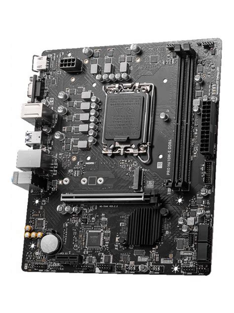 Материнская плата MSI PRO H610M-E DDR4 купить по низкой цене с ...