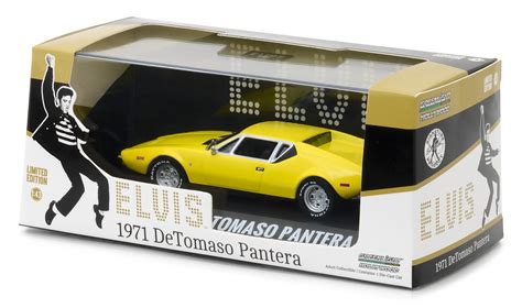 Greenlight Elvis Presley S De Tomaso Pantera Yellow