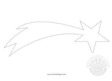 Scheda Didattica Di Pregrafismo Stella Cometa Tuttodisegni