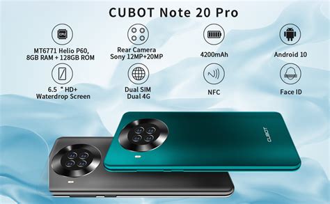 Amazon.com: CUBOT Note 20 Pro 8GB/128GB Unlocked Phone, Smartphone with ...