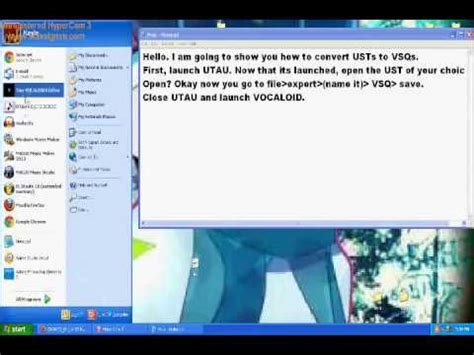 UTAU VOCALOID TUTORIAL How To Convert USTs To VSQs YouTube