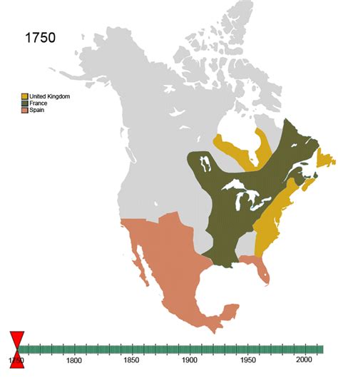 Timeline of Colonization of North America - Adams Family DNA