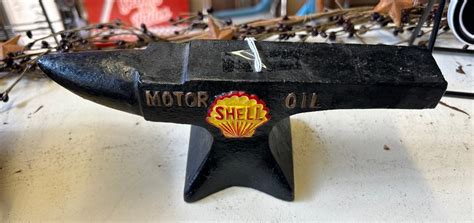 Shell Oil Anvil - Real or Reproduction? - Memorabilia, Toys, Art, Signs, Clothing and Printed ...