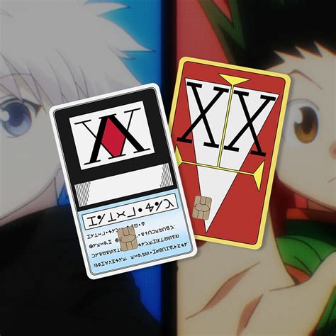 Hunter X Hunter X Hunter License Series Brrcover Card Skin Atm Card