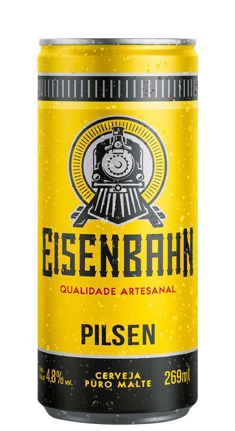 Cerveja Eisenbahn Lata 269ml Deliciosa Puro Malte