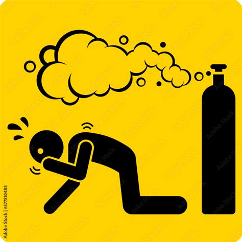 Vector Gas Leak Breakdown Pipelines Danger Concept Stock Vector Adobe