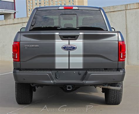 2015 2016 2017 2018 2019 Ford F 150 Racing Stripes F Rally Split Hood Decals Center Rally Vinyl