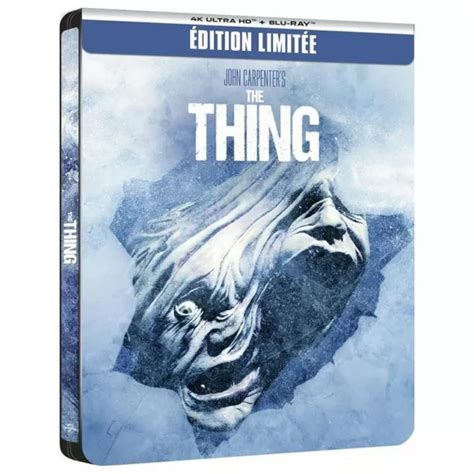 Coffret The Thing Steelbook Dition Collector Limit E K Ultra Hd Blu