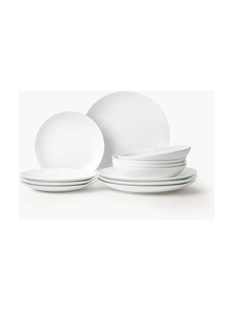 Porzellan Geschirr Set Delight Modern Personen Tlg Westwing