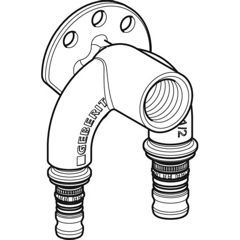 Geberit Mepla Double Elbow Tap Connector Geberit Product Catalogue