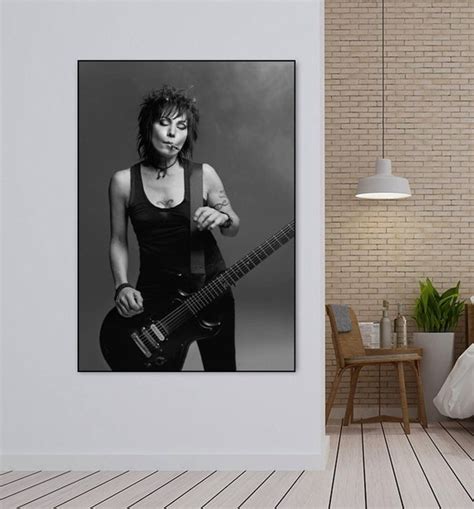 Joan Jett Poster Music Canvas Poster Wall Art Decor Home Decor Etsy