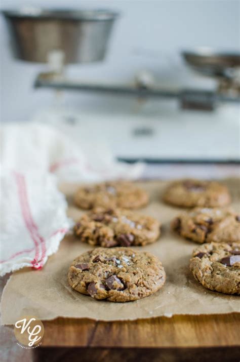 Cookies au beurre de cacahuètes et chocolat noir vegan Voyage Gourmand