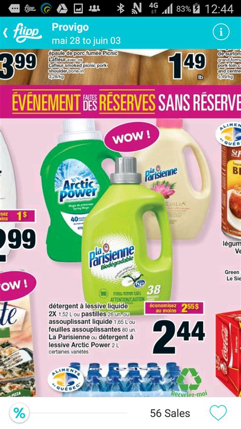 Coupons Et Circulaires La Parisienne Assouplissant Liquide L