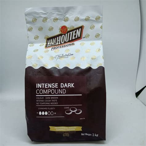 Van Houten Dark Intense Compound Coin 1 Kg Lazada