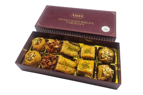 Order Assorted Turkish Baklava Box 250 Gms from Asha Sweet Center on EatSure