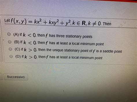 Solved Letf X Y Kx Kxy Y K Er K Then O A Chegg