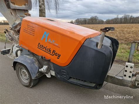 BRINKMANN 450 Estrichboy Putzmeister 740 bms alpha GB mixman stationary ...
