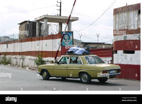 Saida Líbano 02º de octubre de 2023 La entrada Hisbi del campamento