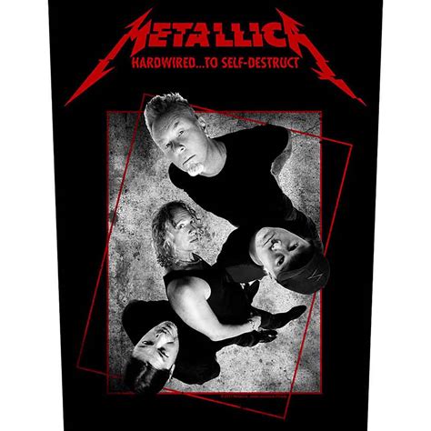 Metallica Back Patch Hardwired Concrete Wholesale Only Official