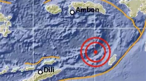 Lakukan Pemutakhiran Bmkg Sebut Gempa Laut Banda Jadi Magnitudo 69