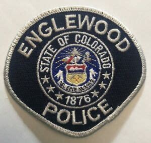 Englewood Colorado CO Police Department Cloth Patch | eBay