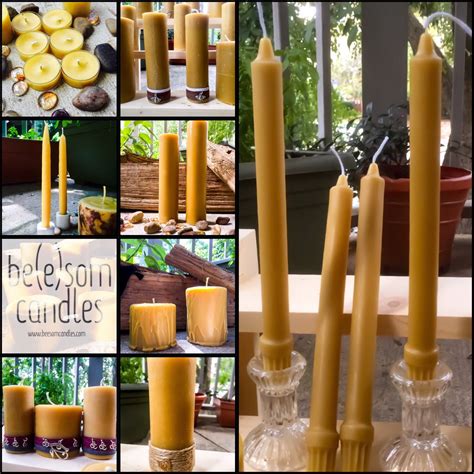 100 Pure Beeswax Taper Candles Set Of 2 Pure Organic Beeswax Etsy