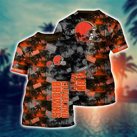 Cleveland Browns Nfl Hawaiian Shirt And Shorts Homefavo