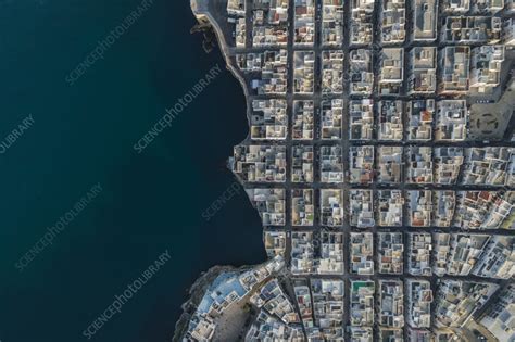 Aerial View Of Polignano A Mare Bari Puglia Italy Stock Image