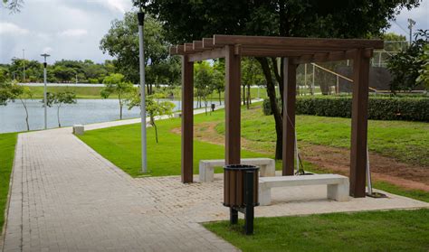 Prefeito em exercício entrega revitalização de lago em Nova Mutum