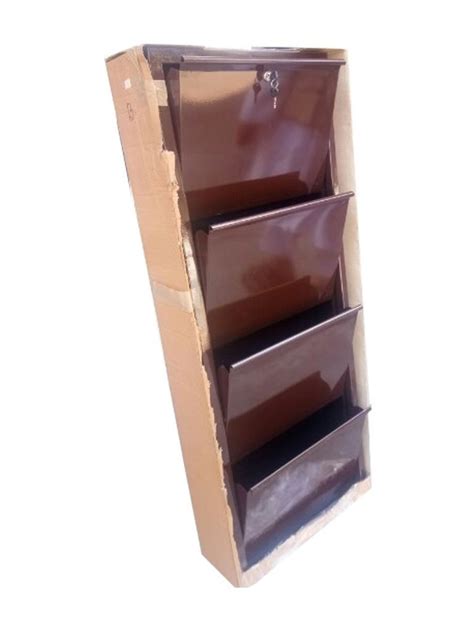 Mild Steel Powder Coated Wall Mounted Shoe Rack Shelves At Rs