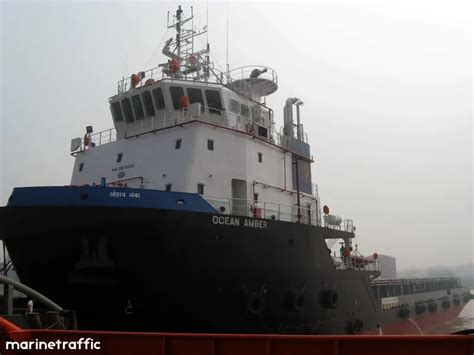 Ship OCEAN AMBER 1 (Offshore Supply Ship) Registered in Marshall Is