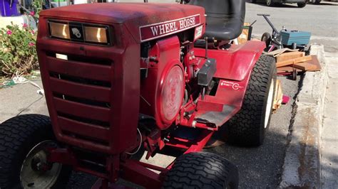 Modifying A Vintage 1967 Wheel Horse Lawn Ranger 157 51 Off