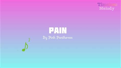 Pinkpantheress Pain With Lyrics Description Below Youtube