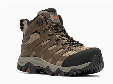 Merrell Moab Vertex 2 Mid Waterproof Carbon Fiber Safety Toe Boot Outlet