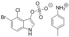 5 Bromo 4 Chloro 3 Indoxyl Sulfate P Toluidine Salt CAS 6581 23 3