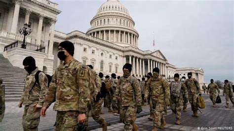 Posse De Biden Tropas Da Guarda Nacional Chegam E Refor Am Seguran A