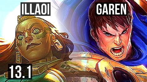 Illaoi Vs Garen Top Solo Kills M Mastery Rank Illaoi