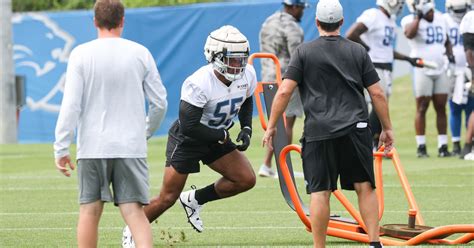 Detroit Lions Otas Derrick Barnes Return And Coach Campbells