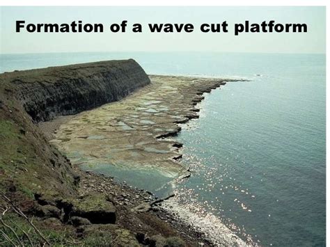 Formation of wave cut platform