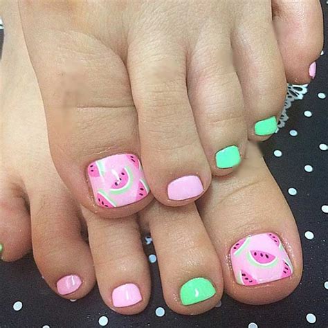 25 Toe Nail Designs That Scream Summer Page 2 Of 2 Stayglam