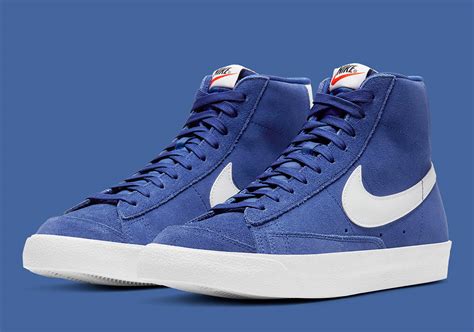 Nike Blazer Mid '77 Blue Suede - SneakherClub