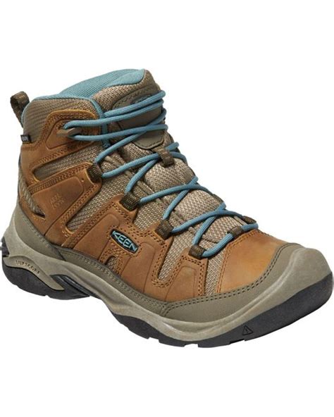 Keen Circadia Mid Waterproof Hiking Boot In Green Lyst