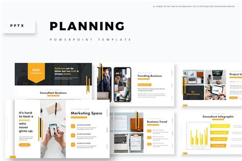 Planning - Powerpoint Template - Design Template Place